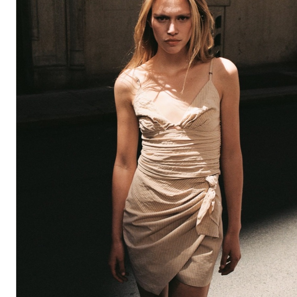 Zara 2 pc set (shirt and skirt)